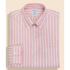 スーピマコットン　ストレッチピンポイントオックスフォード　シーズナルパターン　ドレスシャツ　Regu