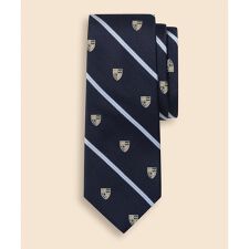 シルク　クレスト　BB#1ストライプ　レップタイ