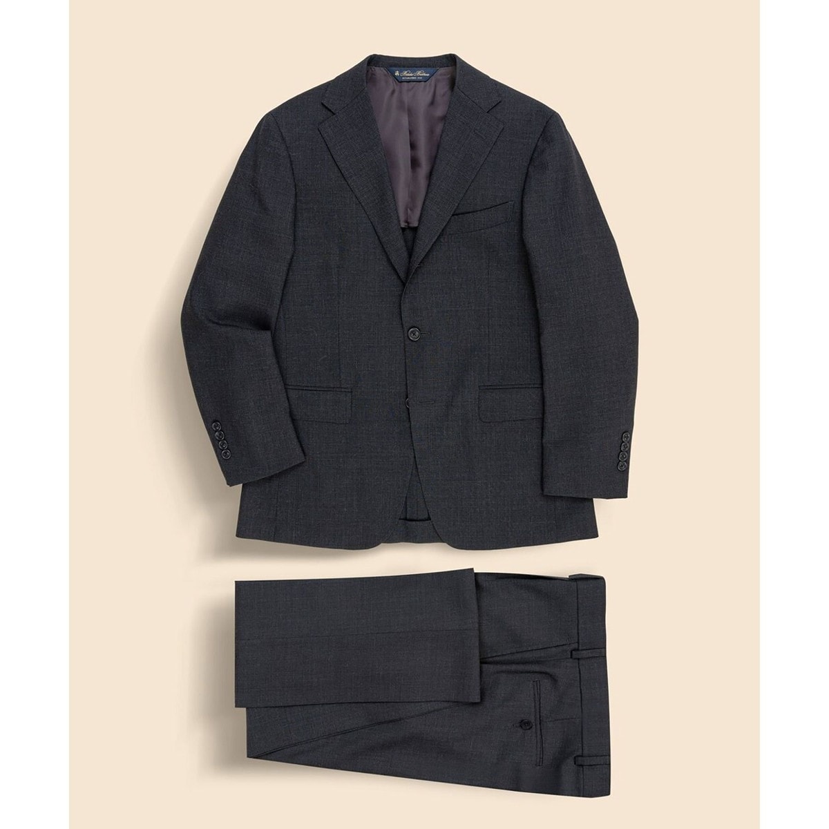 Brooks Brothers Explorer ウール ハイツイスト ハウンドトゥース 段 