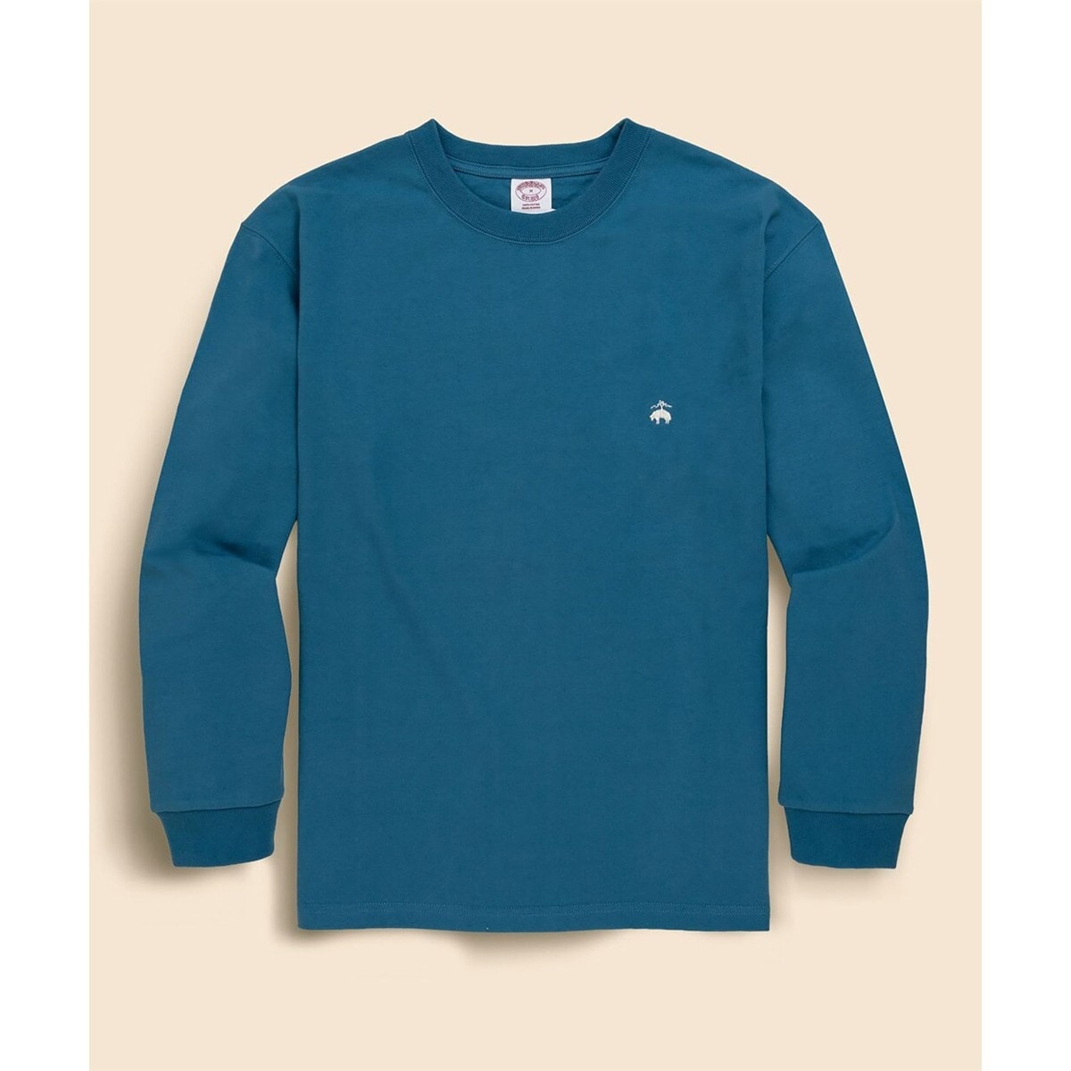 USAコットンジャージー GFロゴ ロングスリーブ Tシャツ | ブルックス