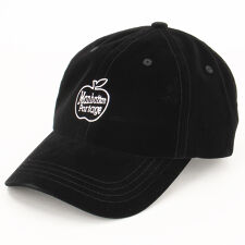 マンハッタンポーテージ　アップル刺繍ベロア6Pキャップ