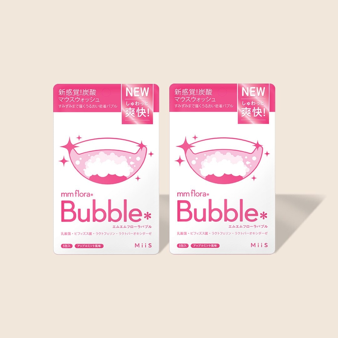 [�}���C]mm flora��Bubble(�G���G���t���[���o�u��) 2�Z�b�g/�~�[�Y�iMiiS�j mm flora��Bubble
