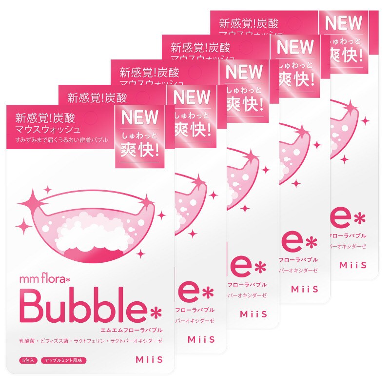 [�}���C]mm flora��Bubble(�G���G���t���[���o�u��) 5�Z�b�g/�~�[�Y�iMiiS�j mm flora��Bubble