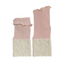 S011　２Wayリブレース　UVアームカバー手袋　ショートサイズ