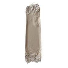 M000　冷感抗菌上下レース　UVアームカバー手袋　セミロングサイズ