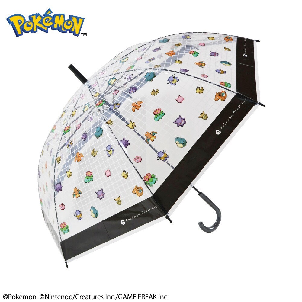 ポケモンジャンプビニール傘60cm 連れ歩きピクセルアート | セキザワ