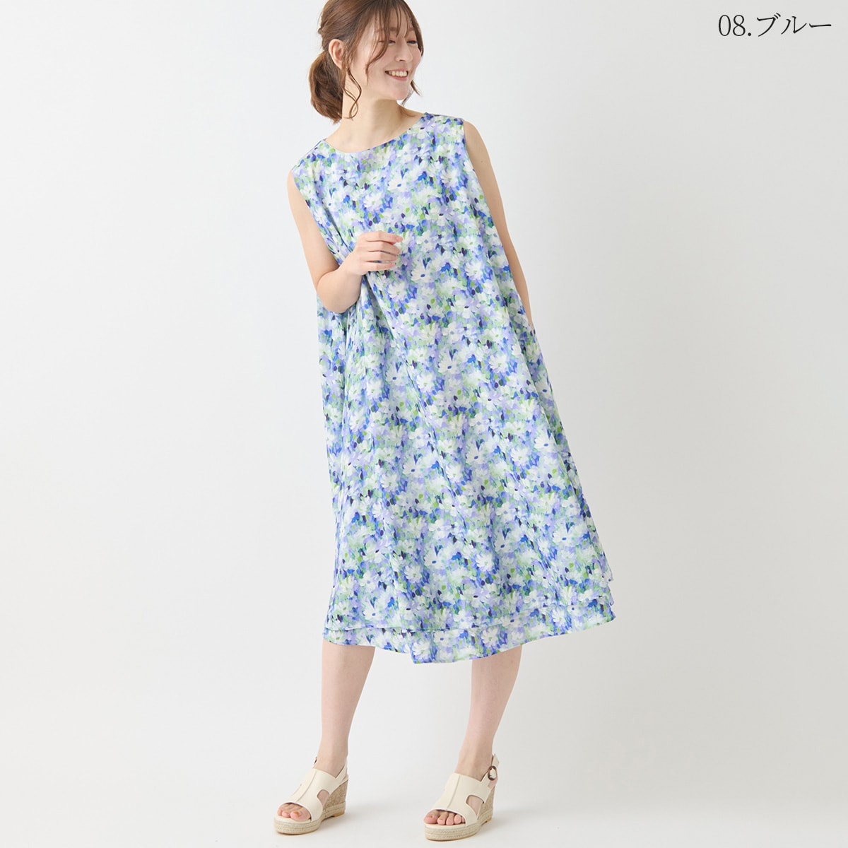 新品　ナチュラルミストクラス　ワンピース　リバティプリント ナチュラルミストクラス(naturalmist Class) レディース