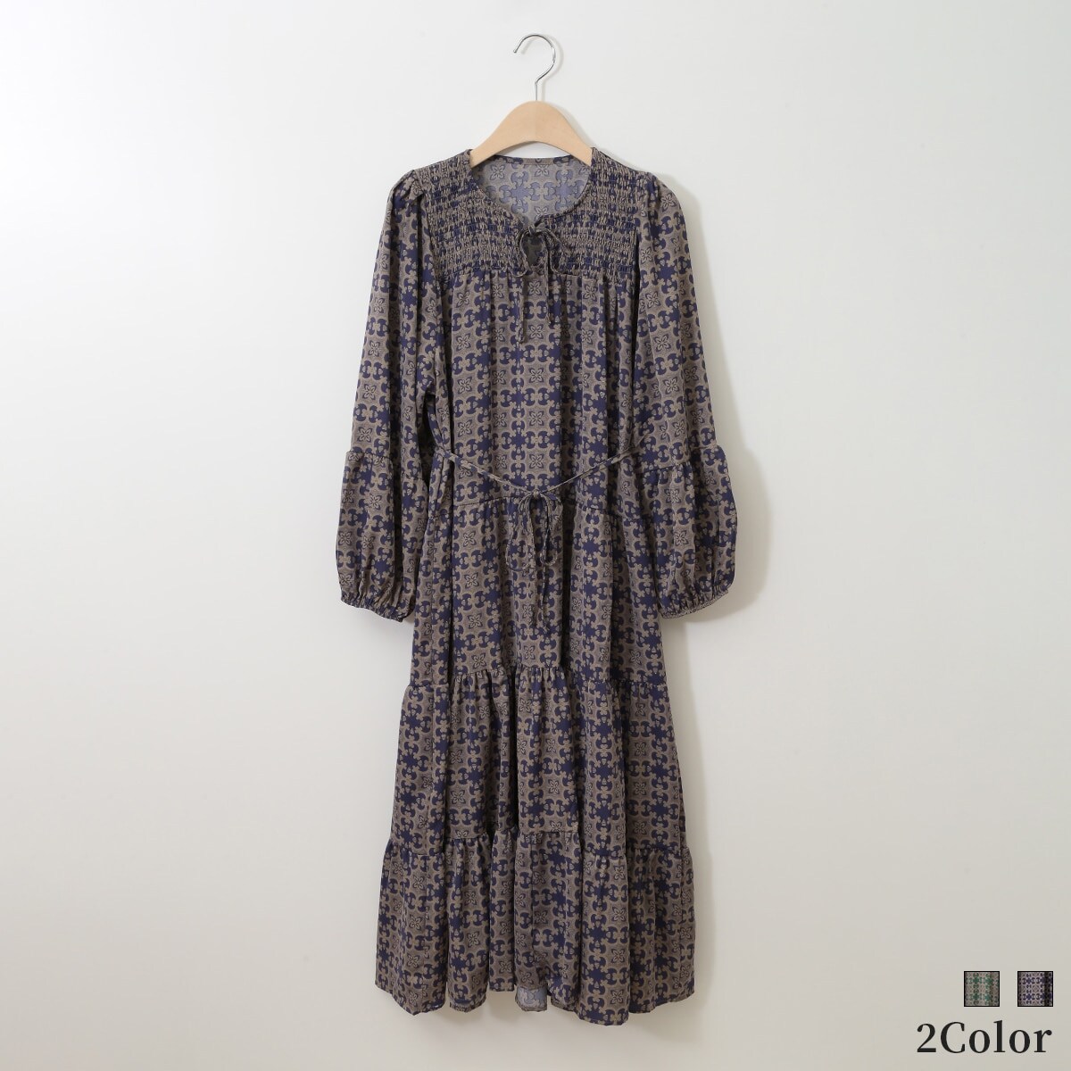 新品　ナチュラルミストクラス　ワンピース　リバティプリント CATEGORY ワンピース | natural mist Class