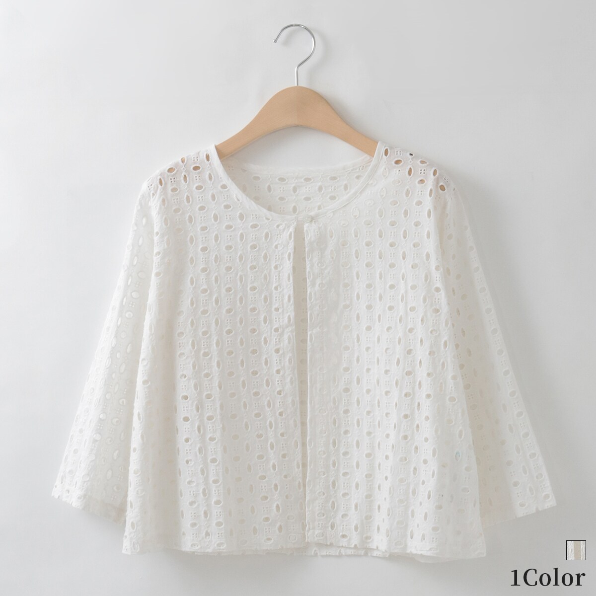 ナチュラルミストクラス（naturalmist Class）/アイレットレースボレロブラウス[41713469] アイレットレースボレロブラウス[41713469] | ナチュラルミストクラス