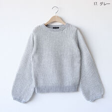 ナチュラルミストクラス(naturalmist Class)の【クルーネック】ローゲージニットプルオーバー[40812327]