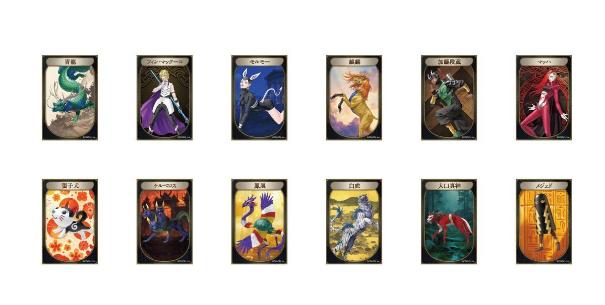 文豪ストレイドッグス】インスタントフイルム風カード（花火・平安貴族