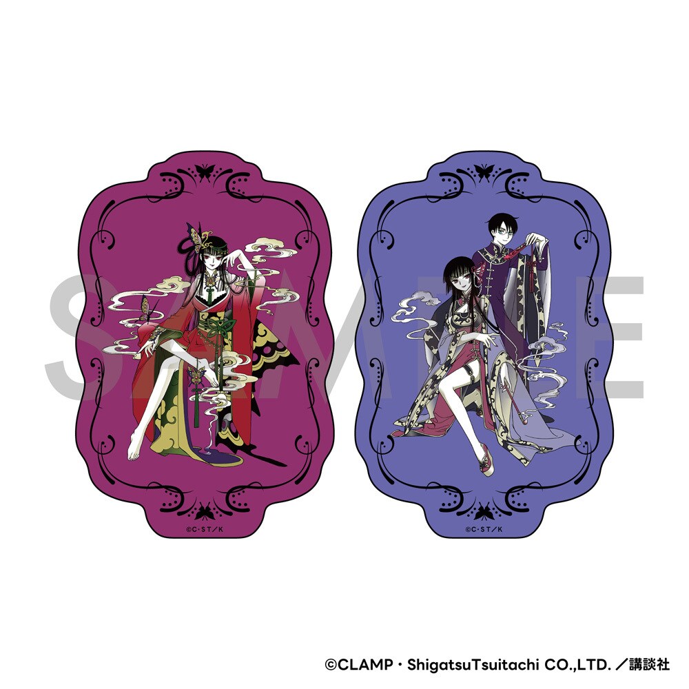 アニメキャラクター バッジ ステッカー セット 非売品】呪術廻戦0 出前館 当選品 100名限定 缶バッジ＆ステッカー