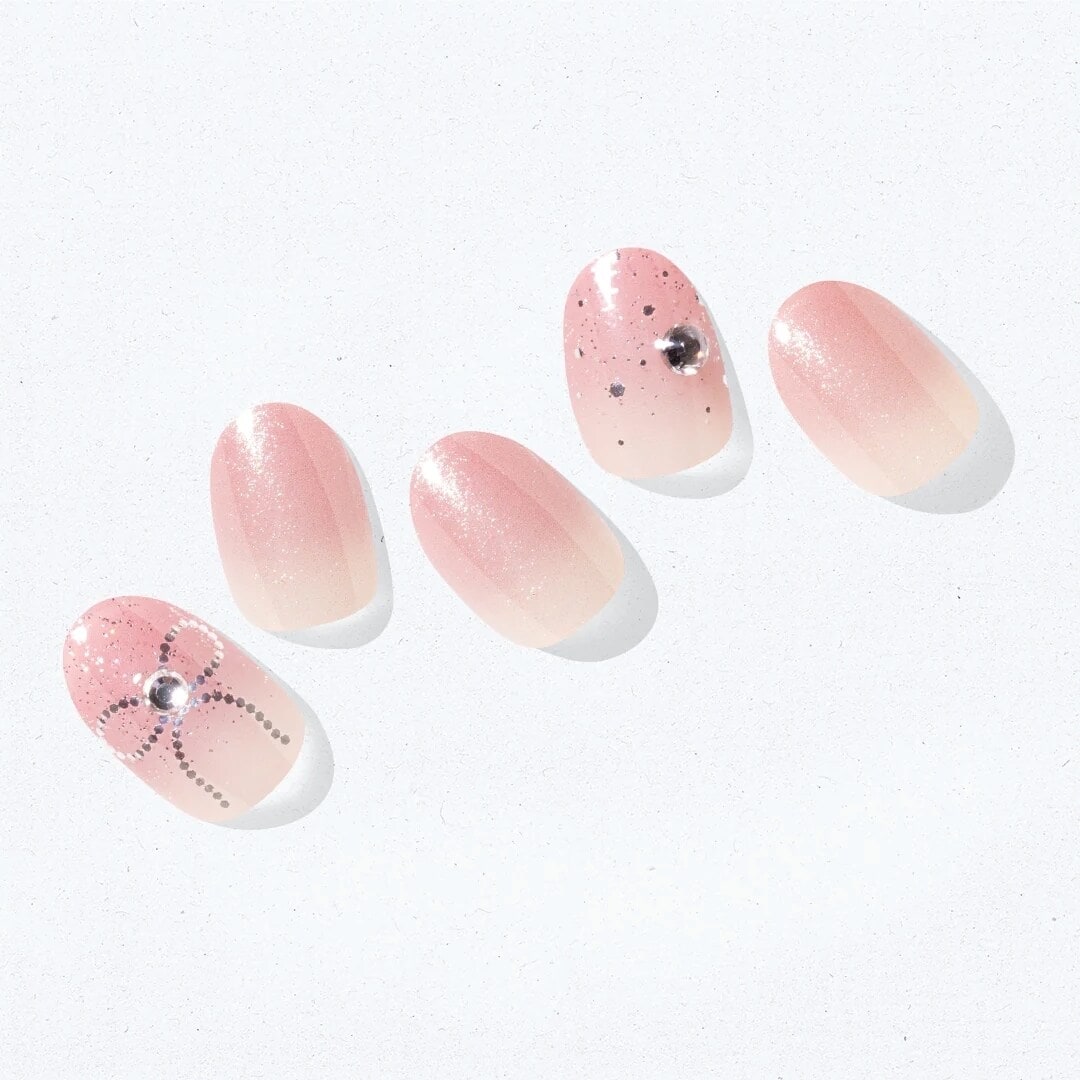 ohoraネイルシールNP-034-J N Glossy Pink(韓国コスメ) | オホーラ