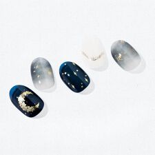 オホーラ(ohora)のohoraネイルシールND-343 N Moonlight(韓国コスメ)