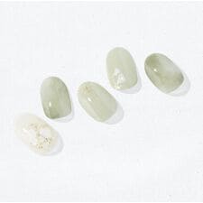 オホーラ(ohora)のohoraネイルシールND-077-J N Green Tea(韓国コスメ)