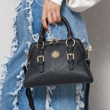 【EVRIS/エブリス】SUNNY アンティークPU スモールボストンバッグ