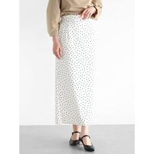 ドットプリントIラインスカート