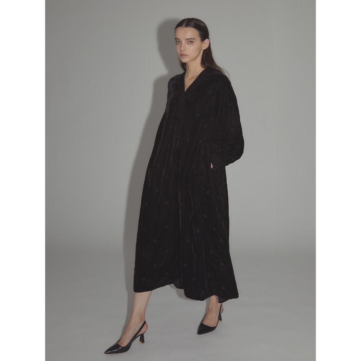 アンプル（Ample）/カフタンベロアワンピース カフタンベロアワンピース | アンプル(Ample) | マルイウェブチャネル