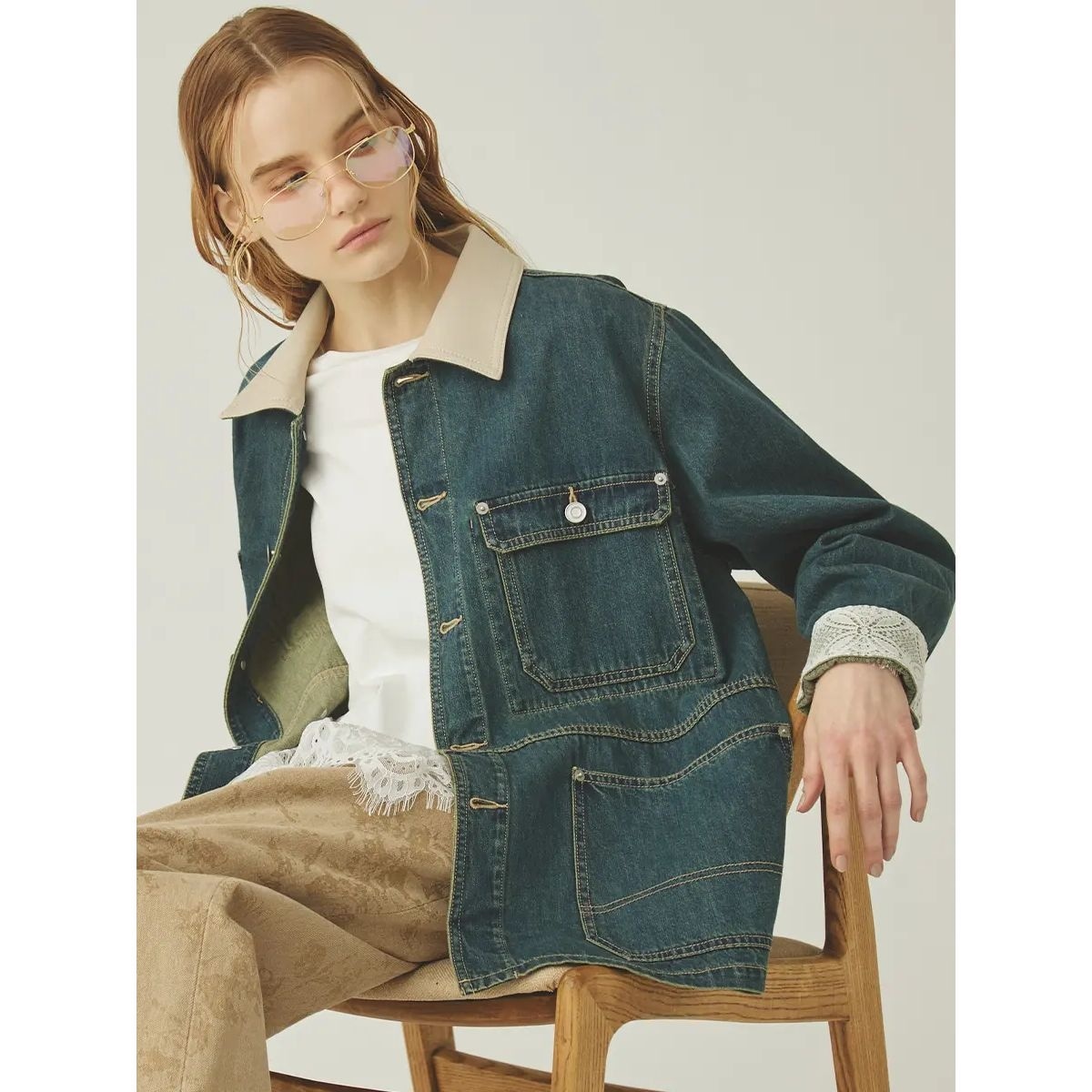 ヤマダヤ ストア(YAMADAYA STORE) レディース デニムジャケット・G