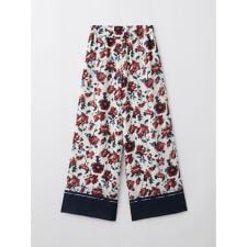 フラワーワイドパンツ