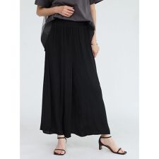 ウエストギャザーリラックスワイドパンツ