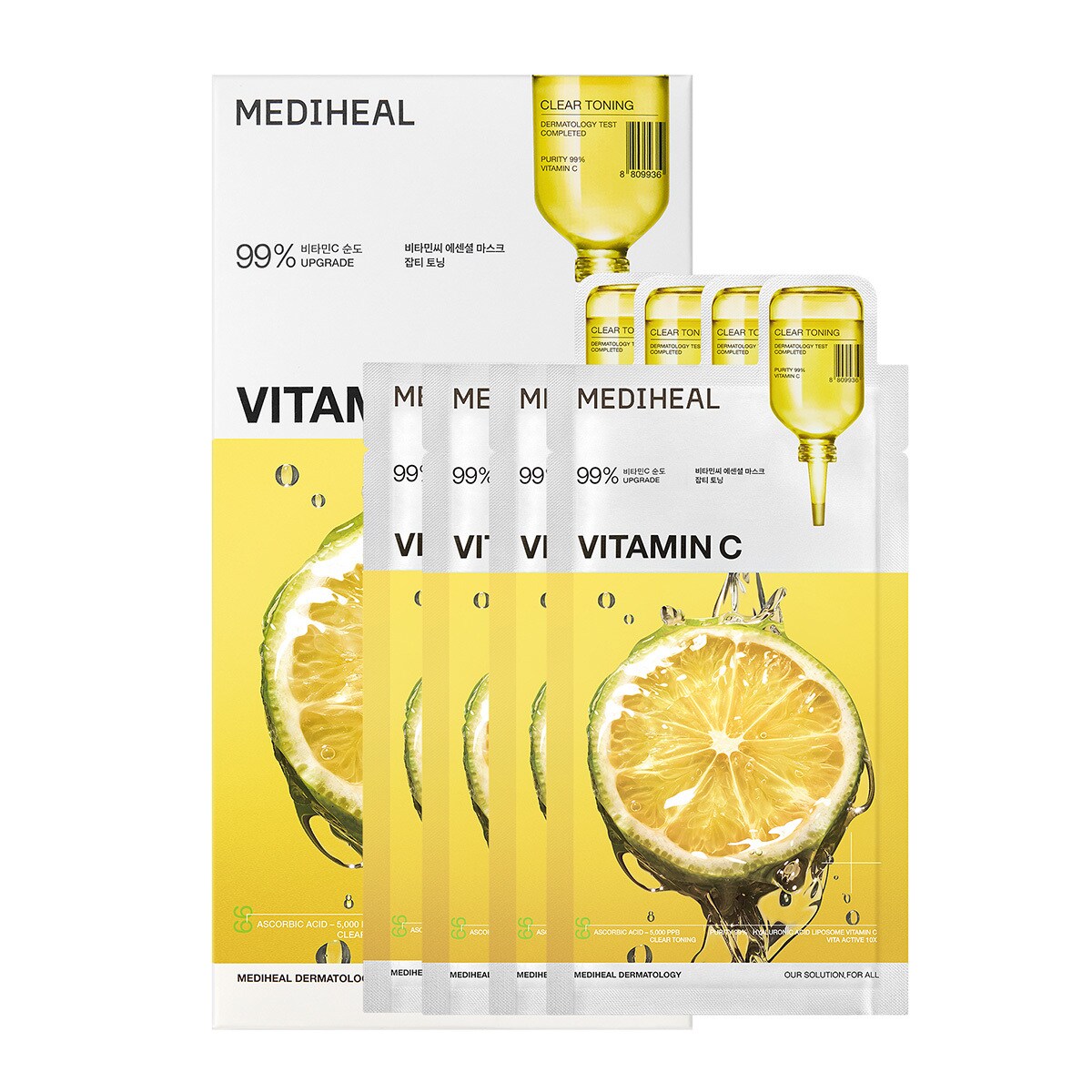 [�}���C]MEDIHEAL �G�b�Z���V�����}�X�N4������/���f�B�q�[���iMediheal�j �N���A�g�[�j���O