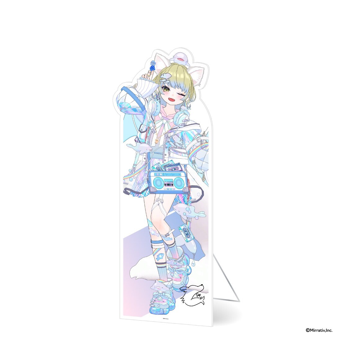 色づく世界の明日から 5周年記念 イラスト 複製原画 ＜フライ直筆サイン入り＞ 色づく世界の明日から」放送5周年を記念して新規グッズ販売開始