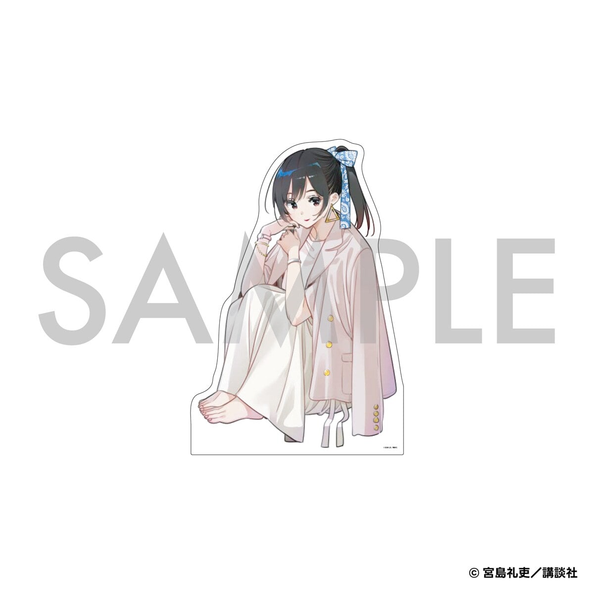 彼女、お借りします】 ビッグダイカットクッション 水原千鶴 | アニメ