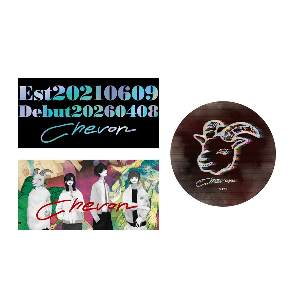 Chevon】ステッカーセット | マルイノイベント(maruinoevent) | マルイ