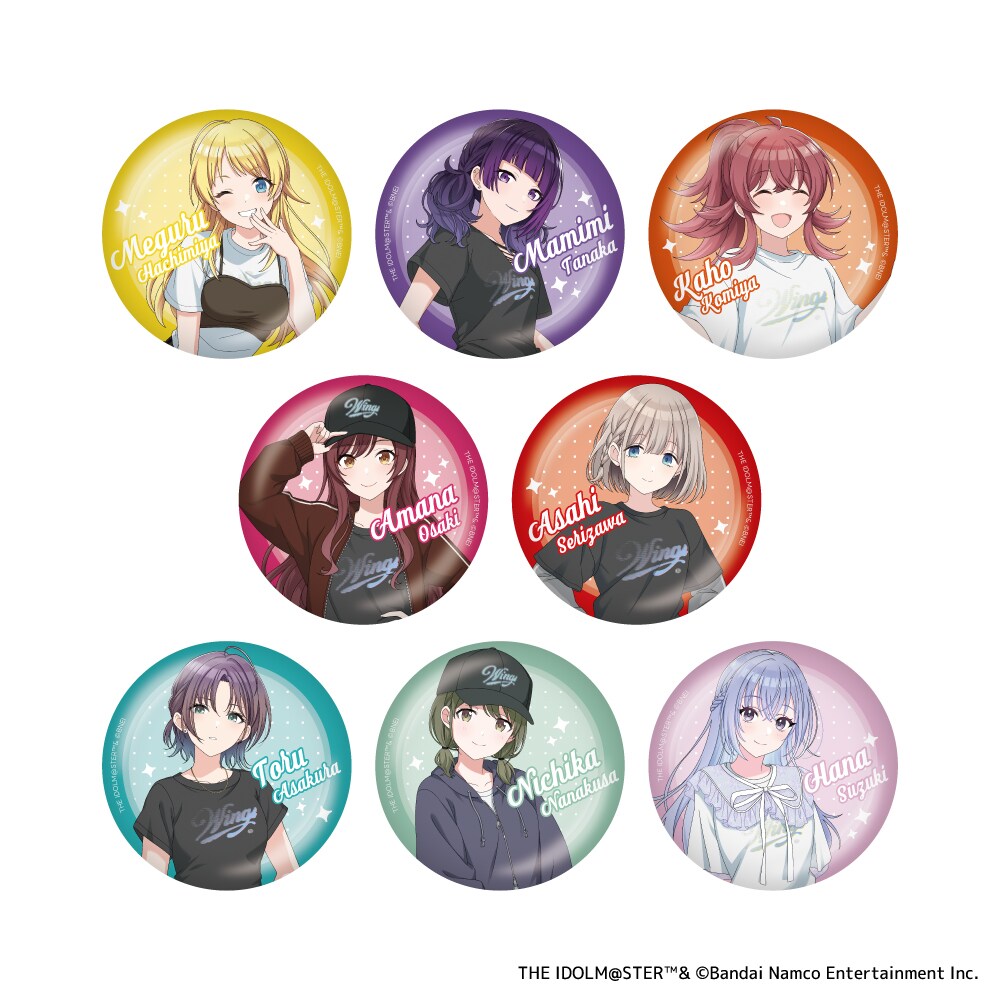 シャニマス　缶バッジ アイドルマスター シャイニーカラーズ トレーディング缶バッジ【全8種