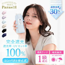 ナチュラルベーシック(Natural Basic)の《軽量コンパクト日傘》日傘 完全遮光 遮光率 折りたたみ傘 100％ UV カット 遮熱 撥水