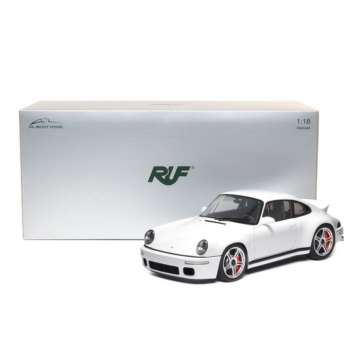 [}C]ALMOST REAL 1/18 RUF SCR 2018 White/I[XgAiAlmost Realj