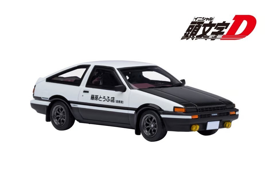 AUTO art頭文字D トレノAE86 ファイナルバージョン　1/64 1/64 トヨタ スプリンター トレノ(AE86) 『頭文字D』 “プロジェクトD
