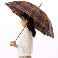 マッキントッシュ ロンドン(MACKINTOSH LONDON)の【MACKINTOSH LONDON】先染めチェック雨傘（長傘）