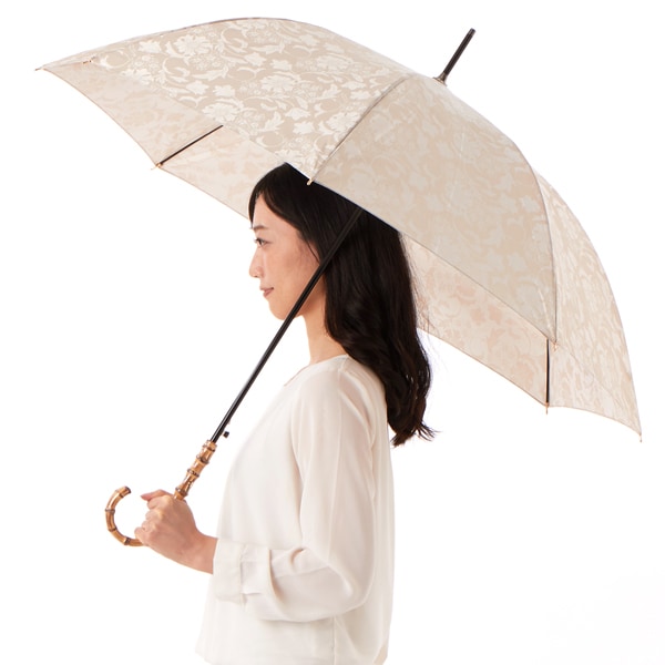 Aquascutum（アクアスキュータム） ロンドンガール柄 雨傘（長傘