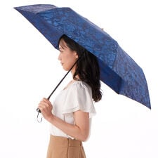 【MACKINTOSH LONDON】バイブリーフラワージャガード雨傘（折りたたみ傘）