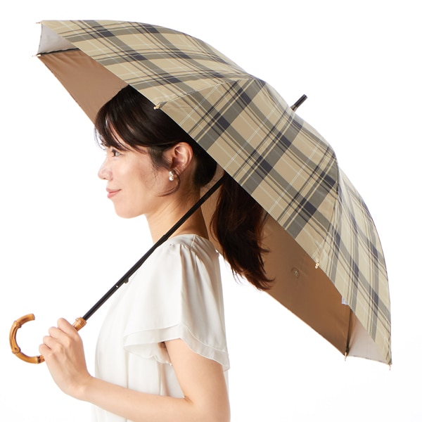 マッキントッシュロンドン　晴雨兼用傘 MACKINTOSH LONDON】花柄プリント晴雨兼用傘（長傘