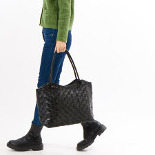 ピークスピーク PEAKS PEAK / 牛革レザーメッシュトートL