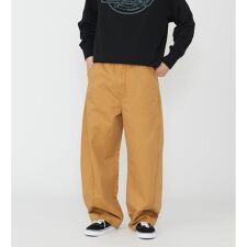 ヘリンボーン ウォッシュド パンツ