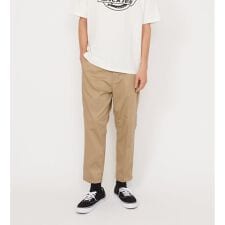 TCストレッチ ウエストイージー クロップドパンツ(8分丈)