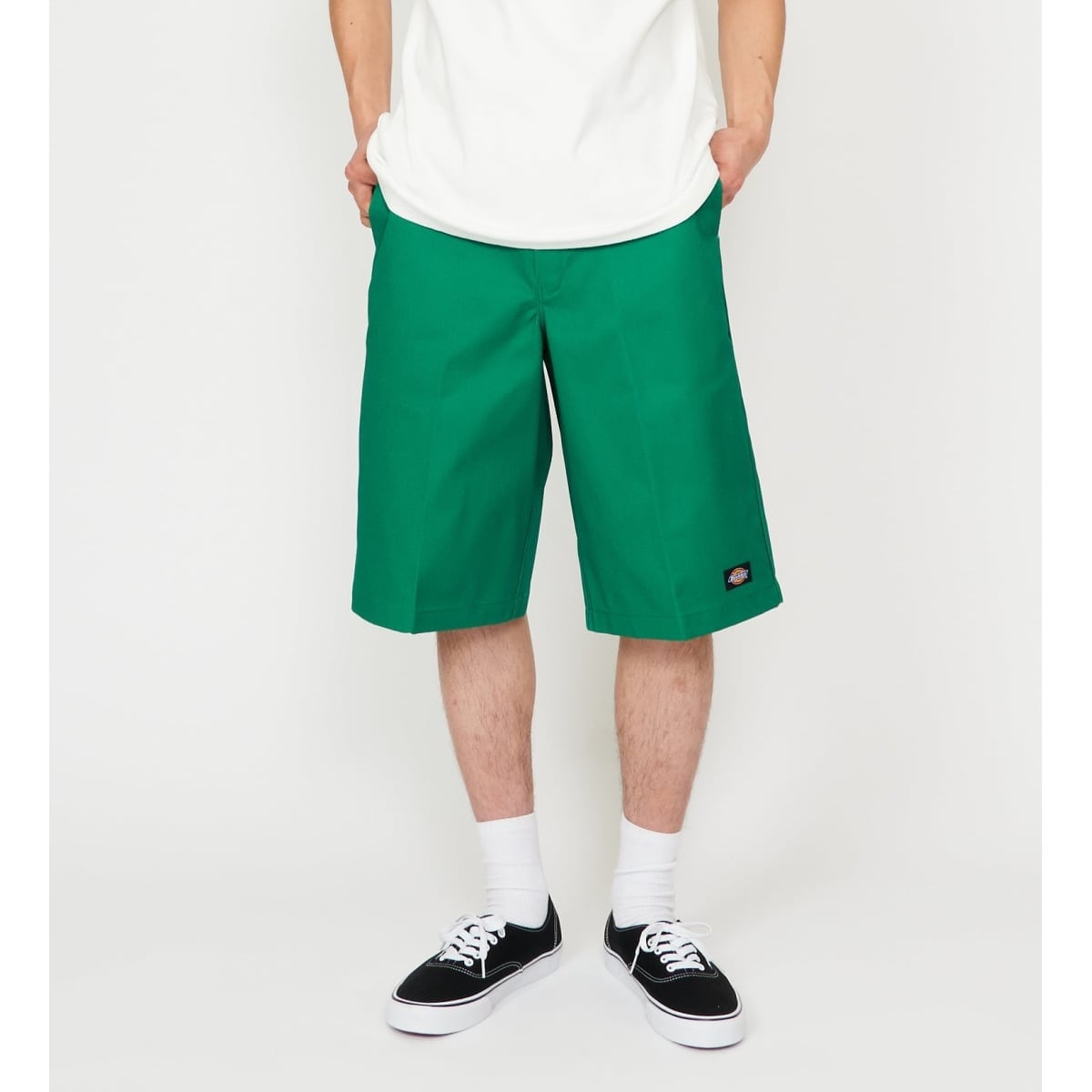 [�}���C]13�h ���[�N�V���[�c ���[�Y�t�B�b�g �h42283�h/�f�B�b�L�[�Y�iDickies�j �O���[��