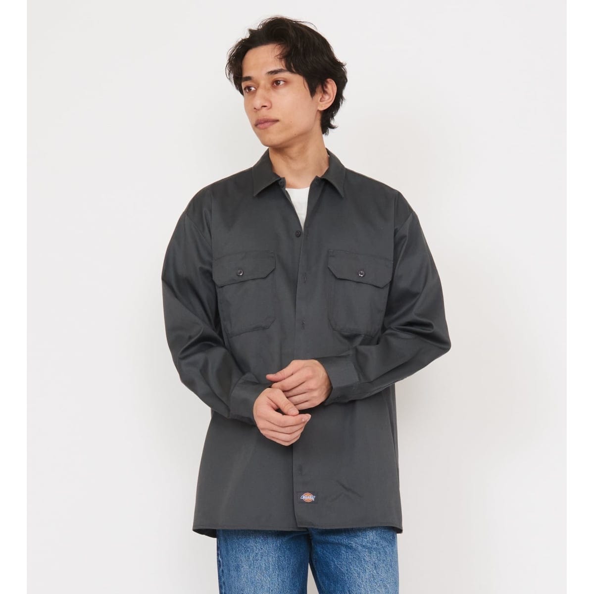 [�}���C]���[�N�V���c ���� �h574�h/�f�B�b�L�[�Y�iDickies�j �`���R�[���O���[