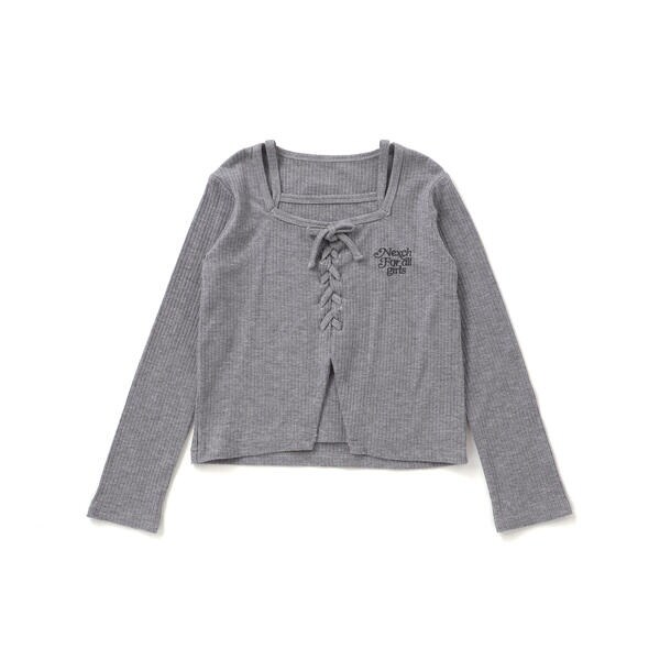 [�}���C]�e���R�L���~�\�[�����C���[�h����T�V���c(110~150cm)/�l�N�V�b�N�inexchic�j �O���[