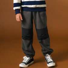 フリースｘタフタ異素材切り替えパンツ(110~150cm)
