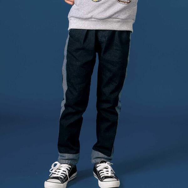 ツイル＆デニムテーパートパンツ(110~150cm) | ネクシック(nexchic