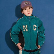 配色切り替えタフタウィンドブレーカー(110~150cm)