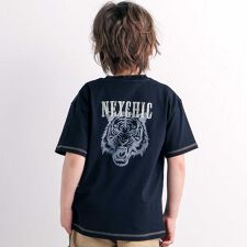 切り替えビッグシルエット半袖Tシャツ(110~150cm)