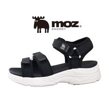 【タウンユースからレジャーまで】moz 軽量トリプルベルクロスポーツサンダル レディース