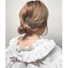 ラスドット(lus.)のlus. 【2点セット】キラキラぱっちんピン