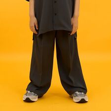 【SKIT0LY】【セットアップ対応】トロトロ・タックロングパンツ